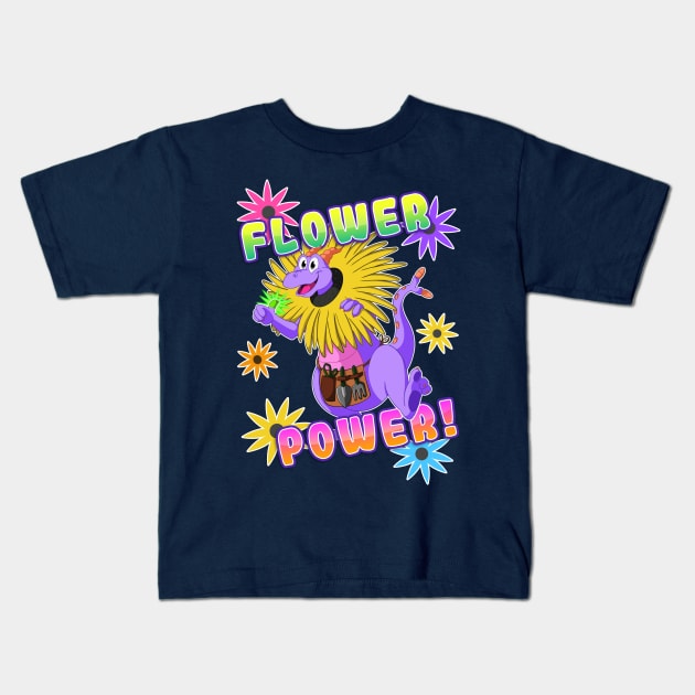 Flower Power! Kids T-Shirt by AttractionsApparel